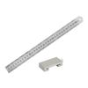 Carbon Steel Ruler Limit Block Measuring Rulers Positioner Adjustable Measuring Marking Gauge Carpentry Scriber Hand Tool