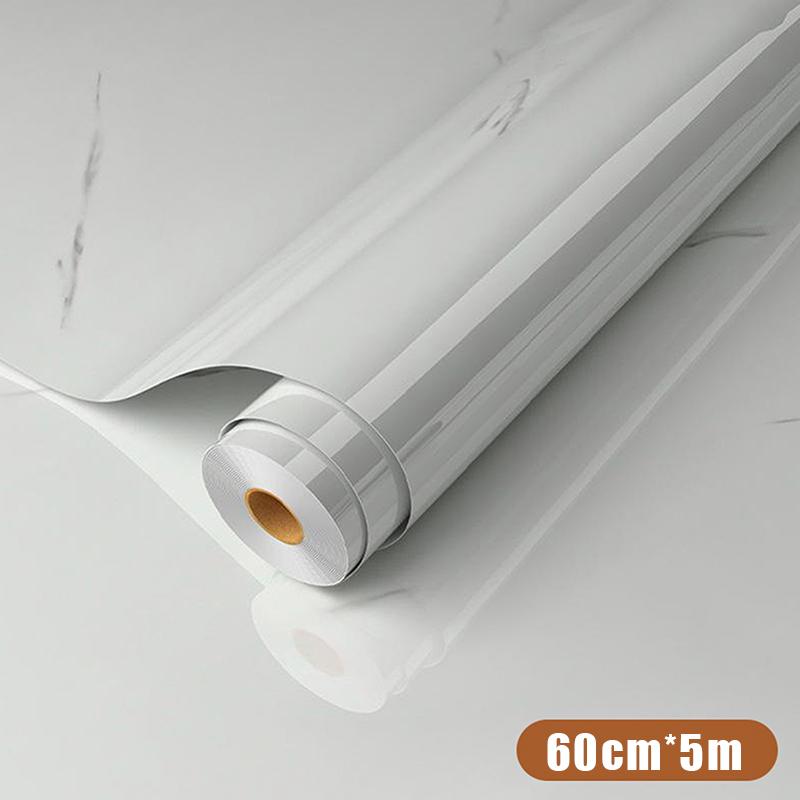 Self Adhesive Marble Contact Paper Waterproof Oil Proof Easy Clean For Kitchen Home Countertop