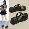 Fashion Spring-autumn Anti Slip Hawaiian Sandals Slippers Flip Flops Shower Shoes Sneakers White Woman Sport Sapatenes Designers