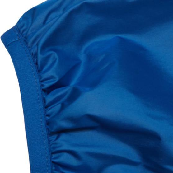 Adidas Дизайн в стиле колор-блок, принт с логотипом, куртка с капюшоном, мужская куртка, синяя AJ3680