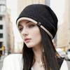 Autumn Winter Hats Men's Women's Fashionable Baotou Stacking Hats Warm Postpartum Hats Single Layer Hooded Hats Knitted Wool Hats