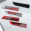 JBIW9 3D Car Styling Sport Line Emblem Side Badge Metal Stickers Rear Trunk Decals For Skoda Citigo Octavia Kodiaq Kamiq Yeti Fabia RS