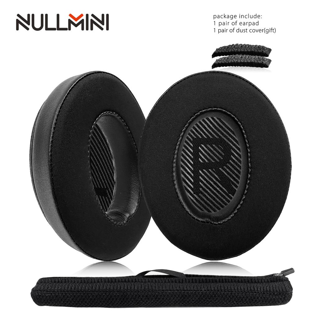 Сменные амбушюры NullMini для наушников Bose QC15, QC2, QC25, AE2, AE2i, охлаждающий гель, амбушюры, оголовье