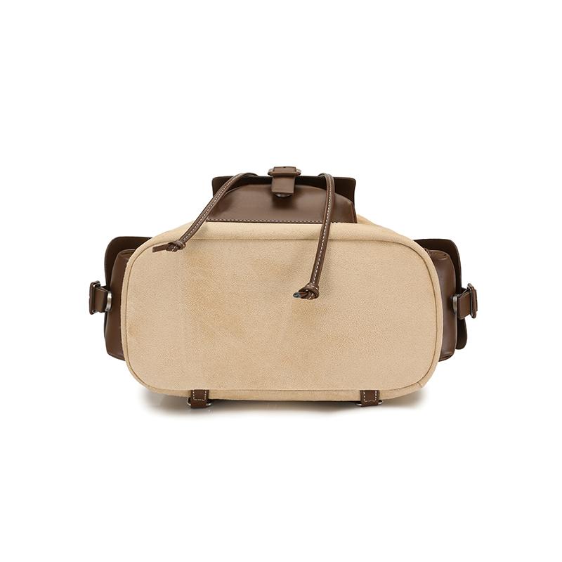 Винтажный рюкзак с цветными блоками, школьный рюкзак в стиле колледжа, дорожный рюкзак