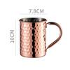 Durable Coppery Beer Mugs 550ml Coffee  Cup New Copper Moscow Mule Mug  Bar Drinkware