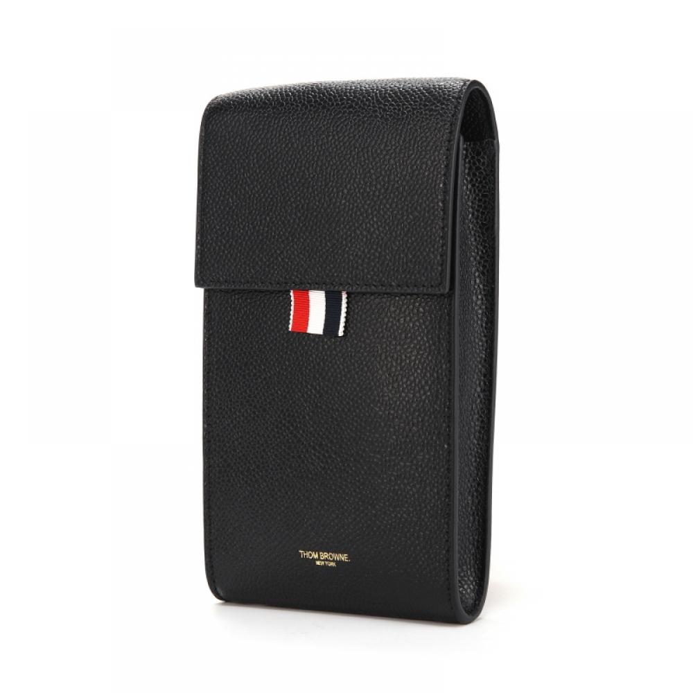 Tom Brown Mac113a 00198 001 Текстура под кожу Три линии Язычок Держатель для телефона Сумка через плечо