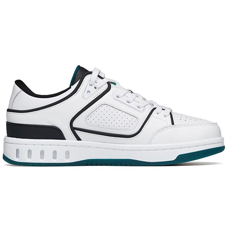 Anta Champion Series Технология азота Низкие кеды для скейтбординга Мужские Белый Черный Зеленый 112218011A-2