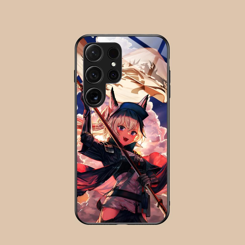 Чехол для мобильного телефона Arknights Grani Glass для Samsung Galaxy A56 55 54 53 52 51 36 35 34 23 16 15 5G Цветная обложка
