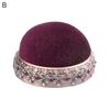 Pin Cushion Exquisite Soft Round Shape Retro Needle Cushion Holder Sewing Accessories Home Use