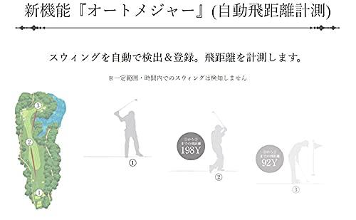 Shot Navi Crest Black x Silver GPS-навигация для гольфа, измеритель расстояния для гольфа, соревновательное использование, ОК, разница высот, навигация по фарватеру, грин-вид, совместимый