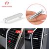 Для Porsche Cayenee 17-21 хромированная пластина для кондиционера, вентиляционный переключатель, розетка, зажим для карты, зажим, регулировка направления ветра