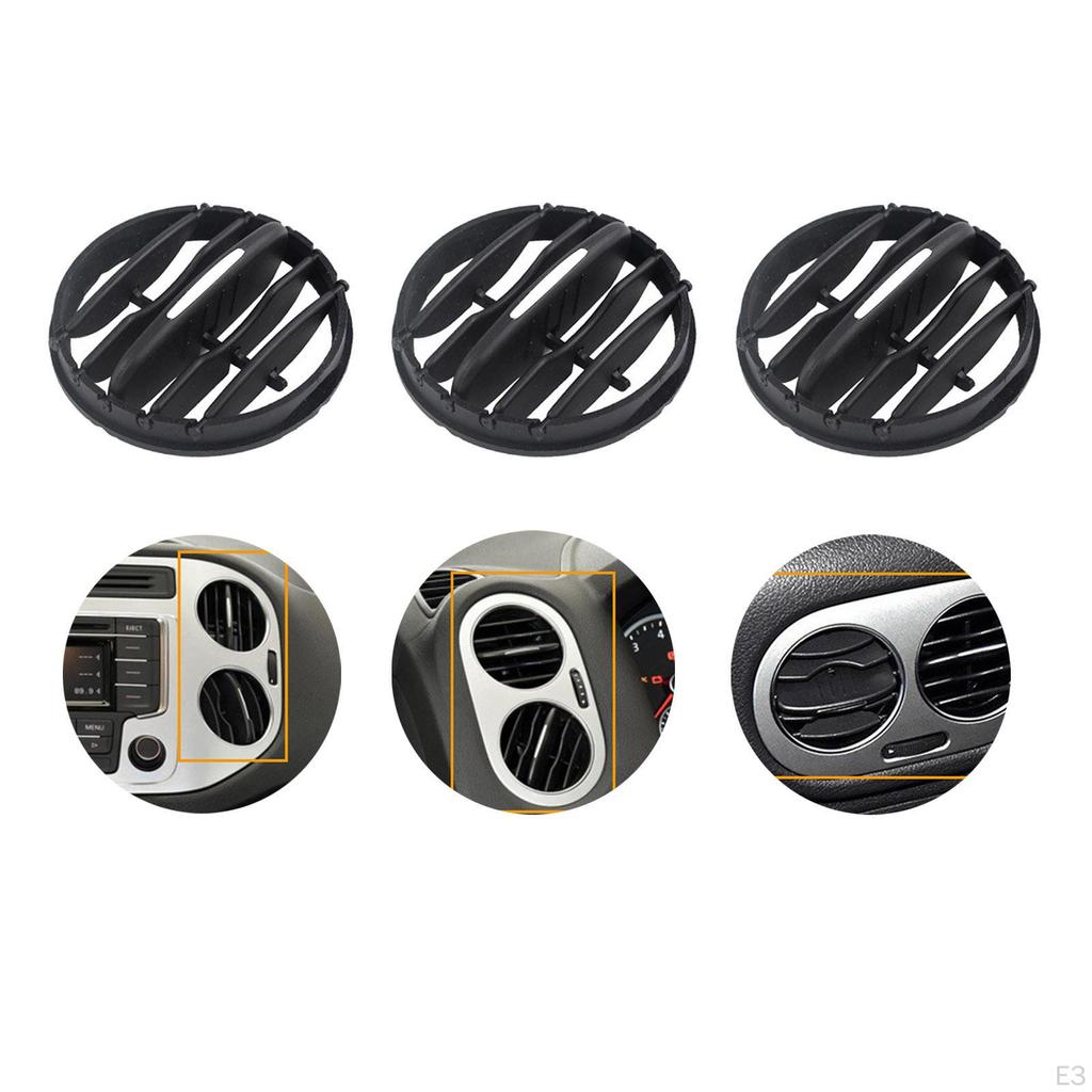 Приборная панель кондиционера воздуха Решетка вентиляционного отверстия на приборной панели Запасной компонент