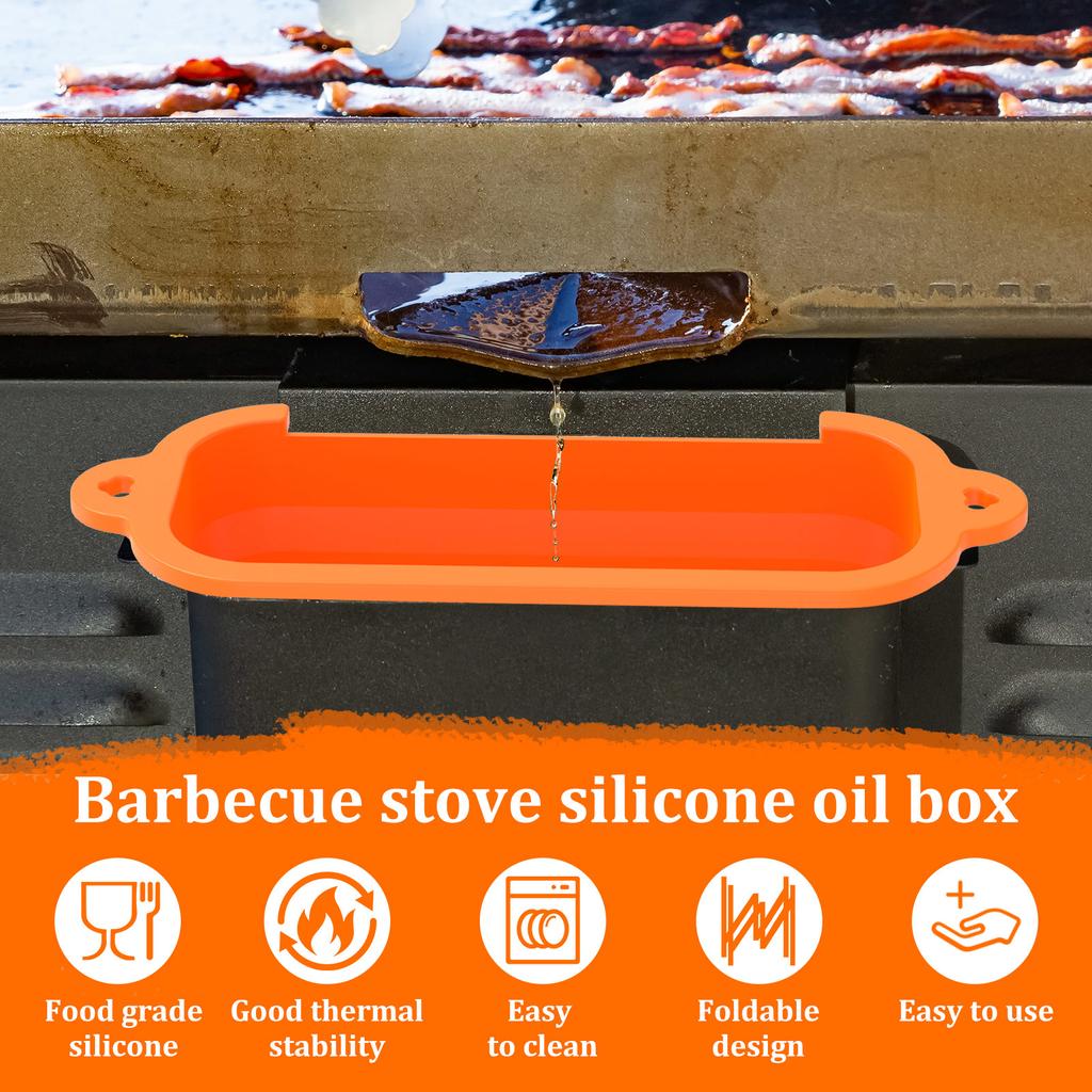 Grease Cup Liners for Blackstone Griddle Foldable Drip Pan Liners Reusable Grease Catcher Cup Liner Grill Grease Tray Dur