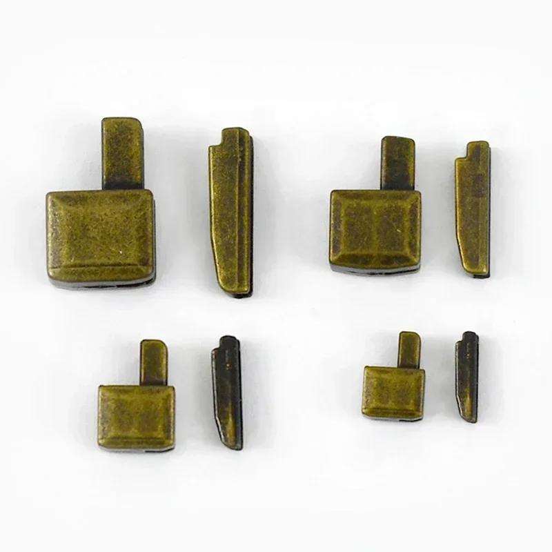 10/20/30Sets Meetee 3# 5# 8# 10# Zipper Stopper Slider Latch Retainer Insert Box Pin Open-End Zippers Bottom Socket Repair Kits