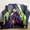 Jack Skellington Blanket Warmthful Decor Great for Office Chair Picnics All-Season Use Digital Print Suitable for Gifting Relatives and Friends