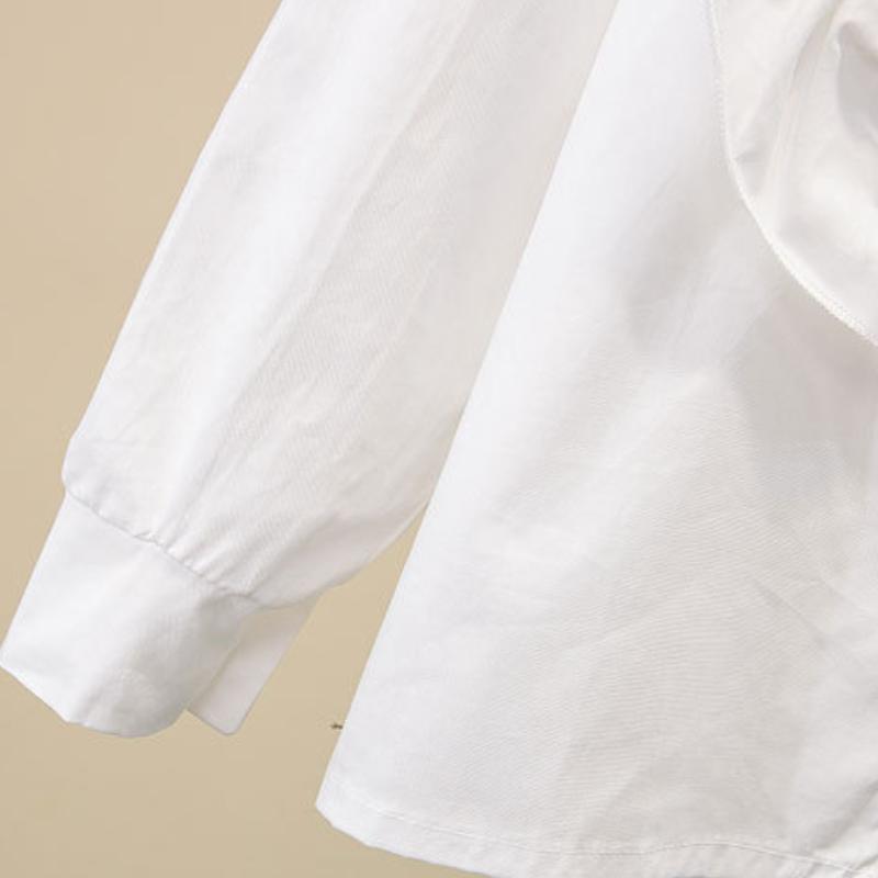 Униформа для девочек, костюм-рубашка, весенне-осенняя белая рубашка с длинными рукавами + юбка, форма для выпускного класса, консервативный стиль для студентов