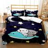 Cute Bubu Dudu Cartoon Bear Panda Duvet Cover Kawaii Bedding Collections Soft Quilt Cover And Pillowcases SingleDoubleQueenKing Boys