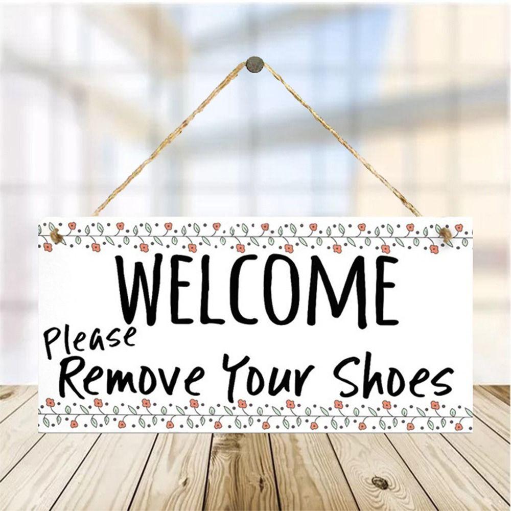 Reminder Signs Hotel Bulletin Board Wood Door Plate New Design Door Hanger  Bar