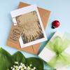 Набор бумажных конвертов из 100 шт. С готовыми открытками и декоративной бечевкой Для свадебной вечеринки Поделок 55KF