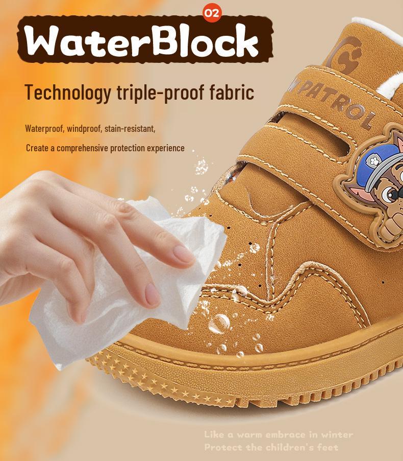 Ходунки Paw Patrol 2025 Нескользящая обувь с флисовой подкладкой для мальчиков