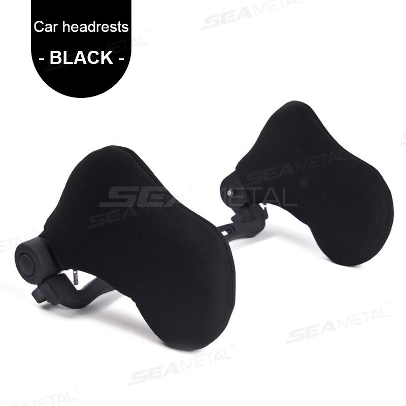 Подушка для автомобиля SEAMETAL, универсальная, для мужчин, женщин, детей, подушка для подголовника сиденья, подвижная, для путешествий, для сна на заднем сиденье, подушка для сна