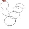 Linking Hoops Magic Trick Magic Props Close-up Magic Rings Metal Ring Magic Iron Hoops Iron Rings