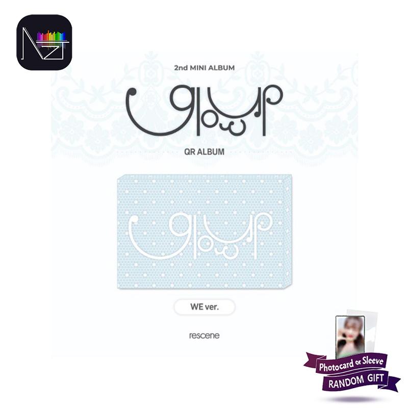 RESCENE 2nd MINI ALBUM [Glow Up] WE VER. (QR VER.)
