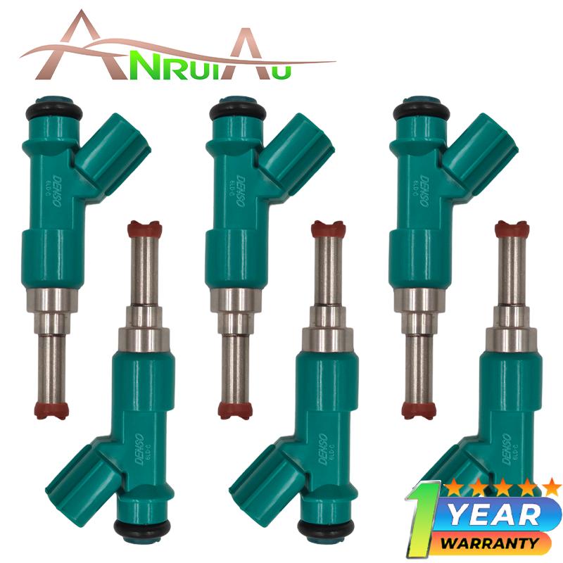 For Lexus ES350 RX350 RX450h Toyota Avalon Camry Highlander Sienna 3.5L New 6PCS fuel injectors 23250-0P010 23250-31090 FJ1084