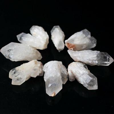 Ананас Натуральный Кристалл Точка Кластер Палочка Целительный Кварц Минеральный Образец