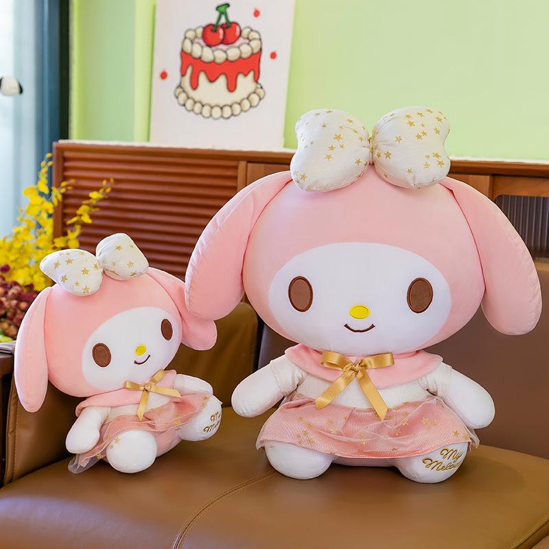 Большие милые плюшевые куклы Куроми и Моя Мелоди Sanrio - Идеальный подарок на день рождения для девочек