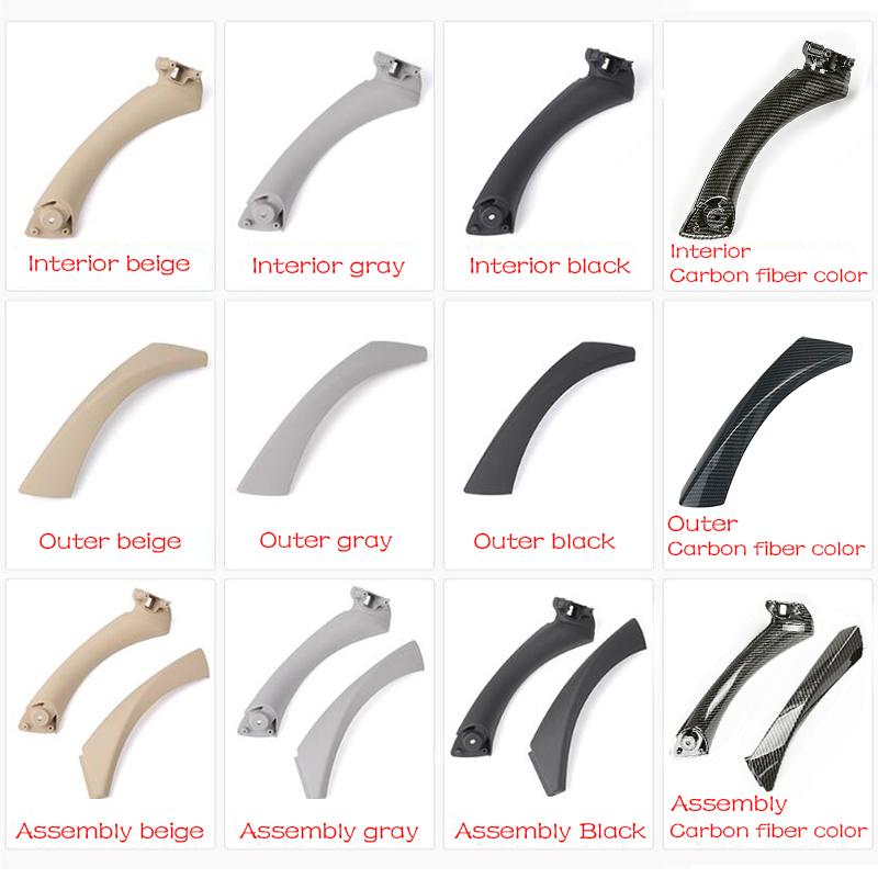 Ручка двери автомобиля для BMW 3 серии E90 E91 05-12, внутренние дверные ручки, замена крышки, ручка двери автомобиля в сборе 330i 325i 328i