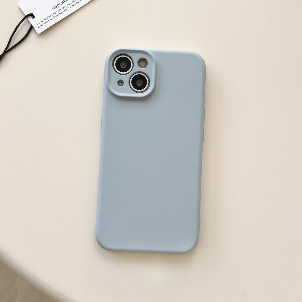 Применимо к чехлу для мобильного телефона iPhone17Promax Apple 16 жидкий силикон 14 простой однотонный 13 противоударный защитный чехол