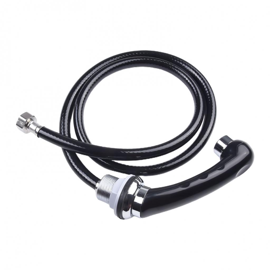 Black Shower Head & Hose Non-pressurized Anti-corrosion