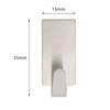 1/6Pcs Kitchen Bathroom Wall Hanger Hook Small Towel Rack Hanger New Bathroom Organizer