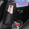 Wear-Resistant Hanging Auto Seat Organizer Multifunctional Mesh Storage Pocket  for Phone Bottle