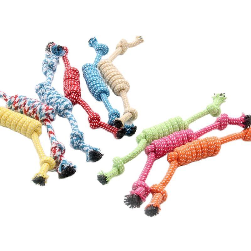 Игрушка для жевания в виде веревки для собак, для дрессировки на открытом воздухе, веселых игр, игрушек для кошек и собак, для больших и маленьких собак, прочная плетеная веревочная игрушка, антистрессовая игрушка-фиджет