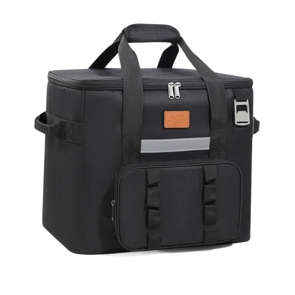 Большая Вместимость Изотермическая Сумка-Холодильник на Колесах Изоляционная Сумка Портативный Пикниковый Ящик-Тележка Сумка для Льда