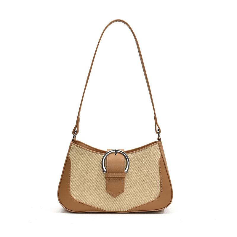 Премиальная нишевая сумка с чувством, женская весна и лето 2025, новая модная наплечная сумка под мышкой, корейская версия, ins, портативная сумка-ведро