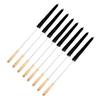 Pipe Brush Radiator Cleaner Kit Flexible Steel Wire Dryer Vent Cleaning Brush with Nylon Bristles Anti-Scratch Cleaning Scrubber