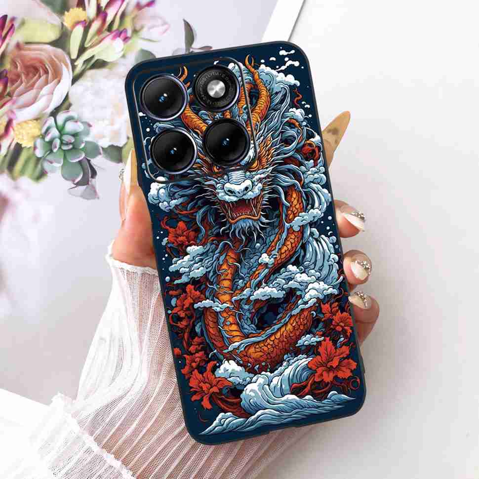 Чехол для Motorola Edge 70 Fusion 5G Мультяшный Кот Панда ТПУ Черный Чехол для XT2605-1 XT2605-2 XT2605-4 Мягкий Силиконовый Чехол для Телефона