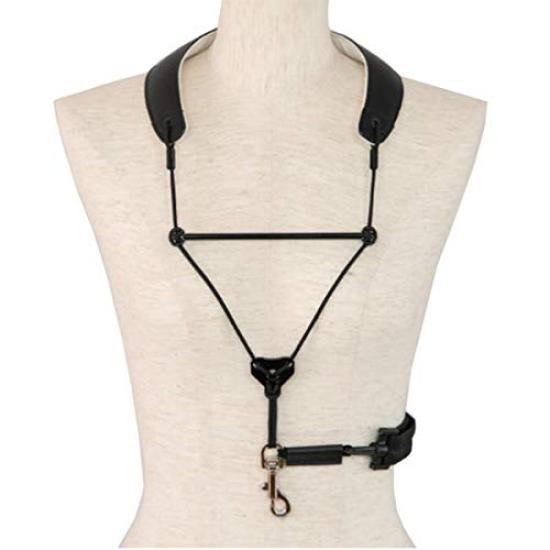 Захватывающий дух LithePremiumII Safety Hook Характеристики S Размер Черный ремень для саксофона захватывающий дух