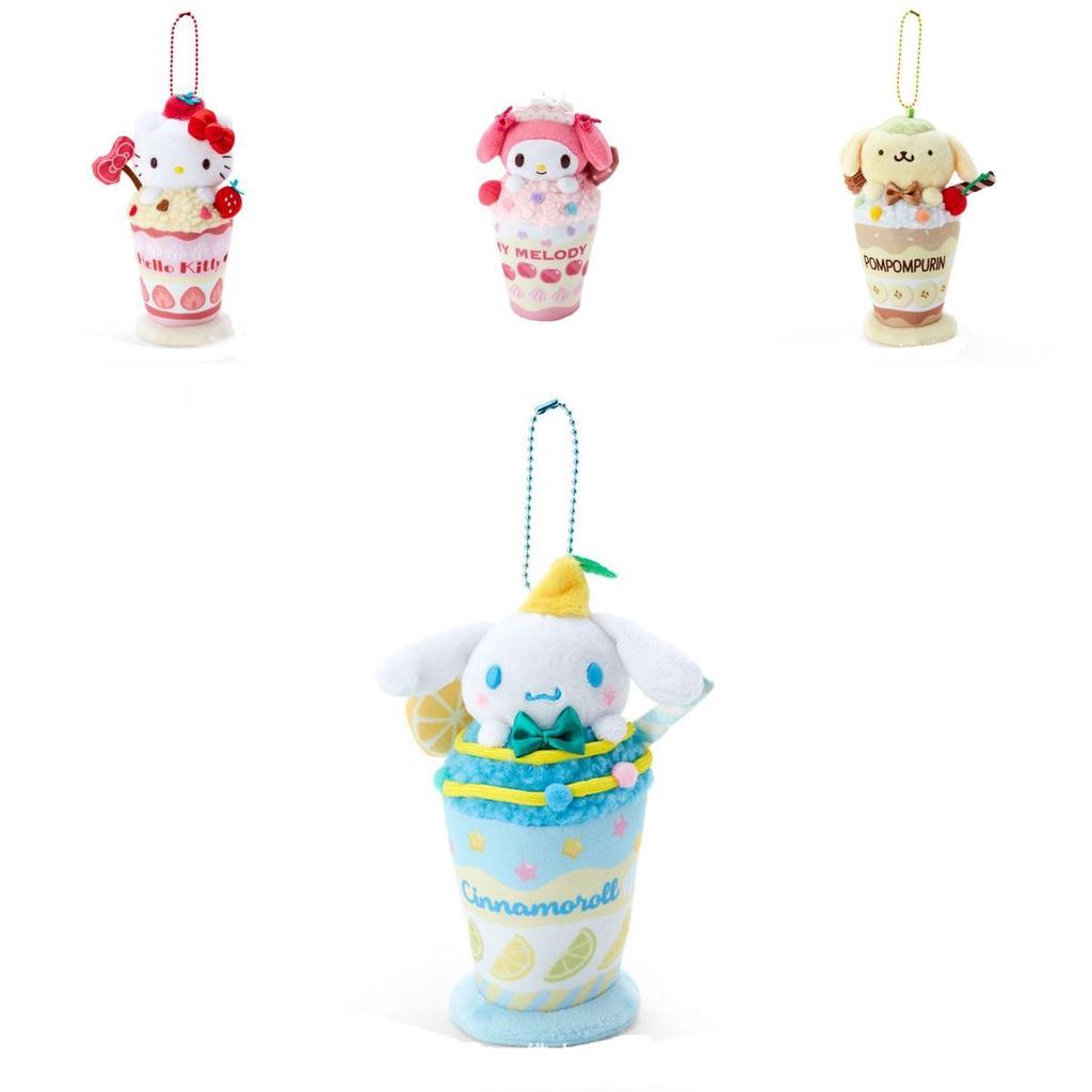 Милая Плюшевая Игрушка Sanrio Мороженое Кориллаккума Супер Мягкий Короткий Плюш Мультяшный Стиль Высота 15 см
