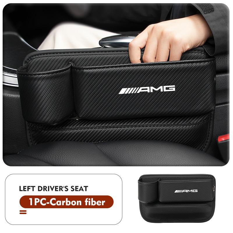 Car Seat Gap Storage Box Water Cup Holder Interior Accessories For Mercedes Benz AMG W204 W205 W203 W211 W201 W210 W108 W124 W12