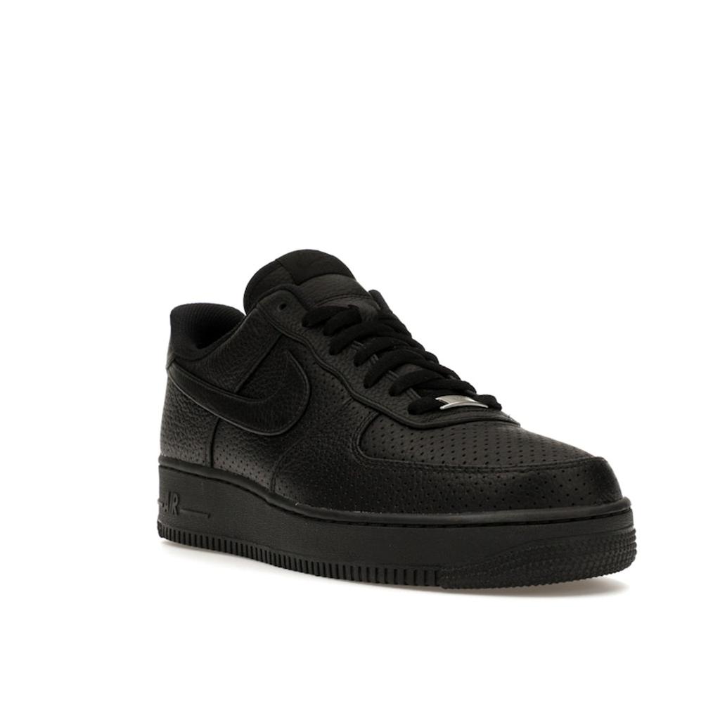 Nike Черные перфорированные кроссовки унисекс Air Force 1 SP Game-Royal HF8189-001