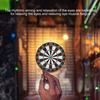 Dart Board Bristle Dartboard Steel Tip Dartboard Starter Set with Dart Party Play Game