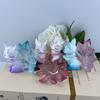 Силиконовые формы Девятихвостые лисы DIY Формы для эпоксидной смолы Форма для настольного украшения Инструмент для изготовления свечей и гипса Легко чистить