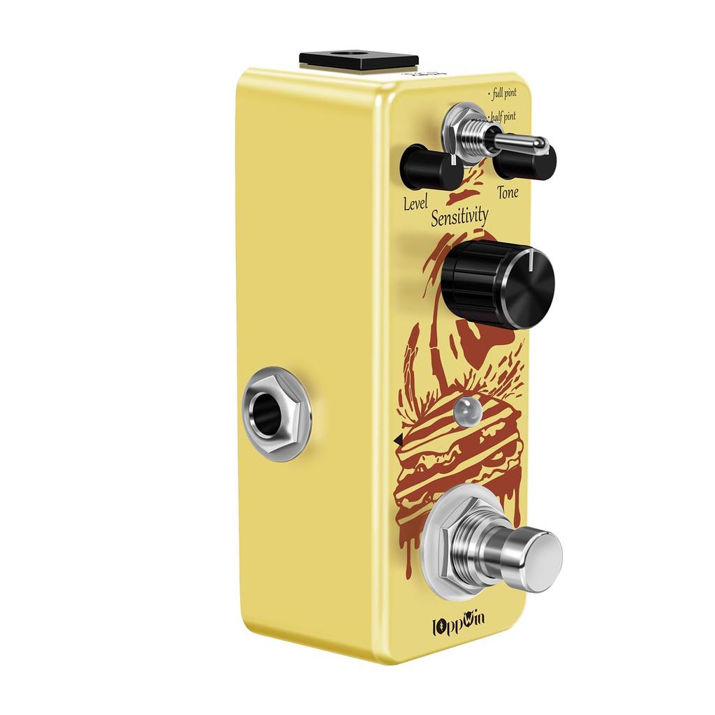 IOppWin COMP Optical Compressor Pedal Classic Smooth Dynamics Metal True Bypass for - Control, Transient, Enclosure, Guitar/Bass