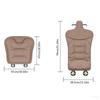 New Car Seat Cushion Leather Pad Backrest Protector For BMW X1 X2 X3 X5 X4 X6 X7 G30 G20 G32 G11 G12 F40 F30 F20 F10 F34 Sticker