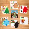 24Pcs DIY Christmas Tree Craft Kit for Kids Art Making Craft with Stickers Make Your Own Christmas Bookmark Xmas Party Favors for Game Activities