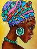 5D DIY Алмазная картина Африканская женщина Полный квадратный подарок ручной работы Алмазная вышивка Портрет Вышивка крестом Домашний декор
